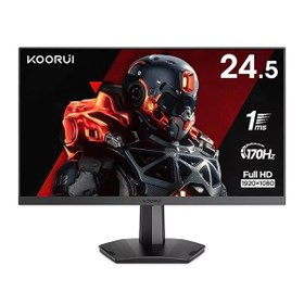 Resim Koorui 24.5" 25E3A 170Hz 1ms1920x1080 170Hz HDMI DP FreeSync Vesa Gaming Monitör Siyah 