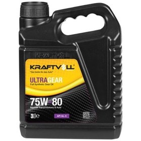 Resim Kraftvoll Ultragear 75W-80 Şanzıman Ve Dişli Yağı 3L 