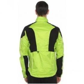 Resim Forte Gt Erkek Su Ve Rüzgar Geçirmez Bisiklet Yağmurluk Neon Sarı - Xl - 4 Cepli 