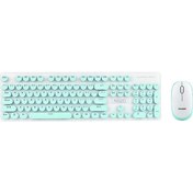 Resim Xindoker Sessiz Kablosuz Klavye Ve Fare Seti - Ergonomik Tasarım, Rahat Kullanım 