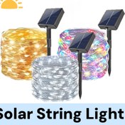 Resim Güneş Enerjili Yumuşak Bakır Tel Işıklar - Sıcak Beyaz ve Çok Renkli LED, Su Geçirmez ve Toz Geçirmez IP54, 8 Aydınlatma Modu, Otomatik Gece Aydınlatması, Bahçe, Ağaç Dalı, Çadır, Korkuluk ve İç Mekan Dekorasyonu için Mükemmel, Dış Mekan Su Geçirmez Güneş Işıkları, Şenlikli Aydınlatma, Esnek Yerleştirme, Dayanıklı Dış Mekan Işıkları, Noel için En İyi 