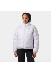Resim Helly Hansen Yu 23 Reversible Puffer Kadın Beyaz Dik Yaka Mont Beyaz 