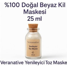Resim Veranative Gözenek Sıkılaştırıcı ve Siyah Nokta Karşıtı Doğal Bentonit Toz Kil Maskesi 25 ML 
