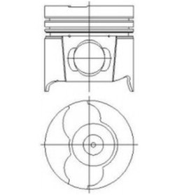 Resim Yenmak Motor Piston Segman 0.50 Mgn-lgn 1.9 D F9qt-vıvaro 1.9 Cdtı 8v Düz Kanal 80.50 IS00-YENMAK 31-04165-050 