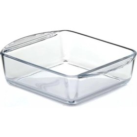 Resim Paşabahçe Midi Kare Borcam Tepsi 1080 cc (59854) 