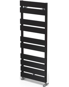 Resim Hestia Bath Alüminyum Havlupan 490 X 1200 Siyah Renk Aks:460 