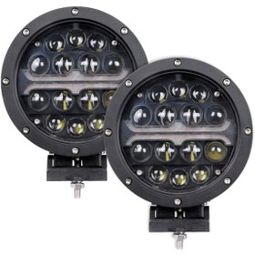 Resim Knmaster Mixer 60w Drl Motosiklet / Off Road Led Sis Farı 