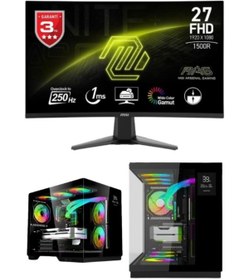 Resim RAMTECH GRANDE Ryzen 7 7800x3d 32Gb Ram 1Tb M.2 Nvme SSD Rtx 4070 12Gb Oyuncu Masaüstü Bilgisayarı 