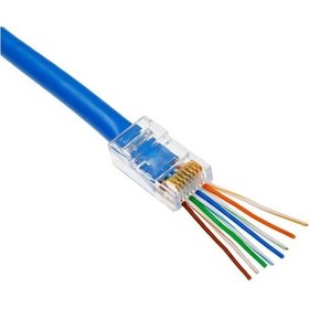 Resim Yeni Nesil Rj45 Ağ Pensesi + Yeni Nesil Cat5/Cat6 Konnektör Jack 