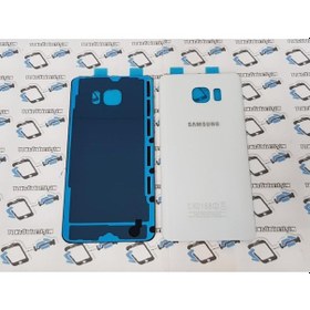 Resim Samsung Uyumlu Galaxy Note 5 Arka Pil Batarya Kapağı (Cam) (146573581) 