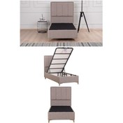 Resim Kilim Mobilya Gold Therapy Başlık ( Baza Dahil Değildir ) 090'lık Kahverengi 