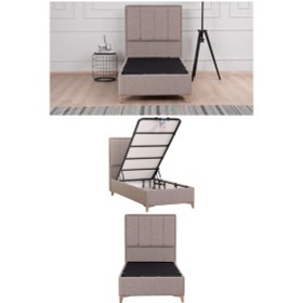 Resim Kilim Mobilya Gold Therapy Başlık ( Baza Dahil Değildir ) 090'lık Kahverengi 