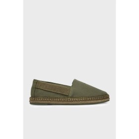 Resim Calvin Klein Logolu Espadril Ayakkabı HM0HM02075LDI Erkek Ayakkabı HM0HM02075 Ldı 