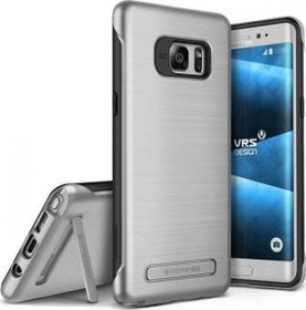 Resim VRS Galaxy Note FE ile Uyumlu Duo Guard Kılıf Light Silver 
