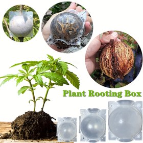 Resim 4'lü Paket Çoklu Boyut Hava Köklendirme Aleti - Güller, Tütsülerekler ve Ortancalar İçin Yayılma Kiti / Kutu 5.0 cm. / 8.0 cm. / 11.99 cm —— Marka Yeni PP Malzeme, Sağlam & Dayanıklı, Yeniden Kullanılabilir, Kolay Kullanım, Koşulsuz Çıkış Oranı ile Başarıyla Kökle 