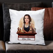Resim Karikatürlü En Güzel Barmen Yastık 