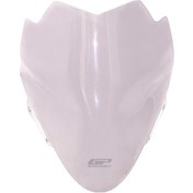 Resim GP Kompozit Honda PCX 125 / 150 2014-2017 Uyumlu Spor Ön Cam Şeffaf 47 cm 