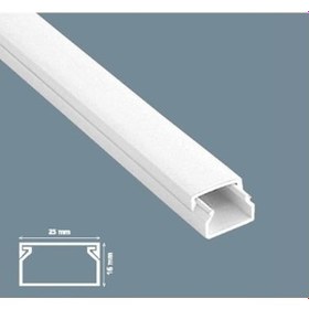 Resim Mutlusan 25X16 Yapışkanlı Kablo Kanalı 2 Metre 