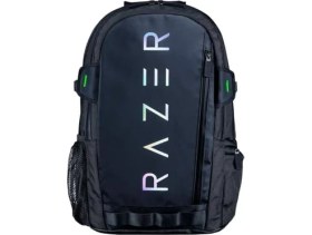 Resim Uray Home Rogue V3 Sırt Çantası (15,6") - Kompakt Seyahat Çantası (15 Inç'e Kadar Dizüstü Bilgisayar Bölmesi, Aşınmaya Dayanıklı, Polyester Dış Kılıf) Siyah/krom 