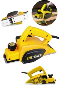 Resim STEİNER Germany Technology 4000 Watt Bakır Sargılı Metal Şanzıman Çift Bıçaklı Planya Rende Makinesi 