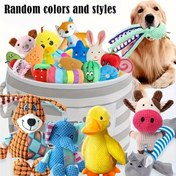 Resim 7/13 adet Köpek Yavrusu Peluş Çiğneme Oyuncak Seti Küçük Köpekler İçin Uygun 