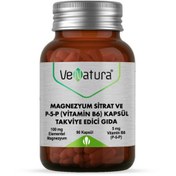 Resim Venatura Magnezyum Sitrat ve P-5-P Vitamin 90 Kapsül 