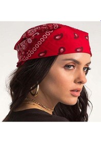 Resim Kare Bandana Fular 