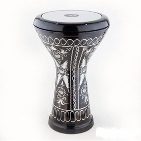 Resim Vatan 3029s Erzincan Işlemeli Siyah Döküm Darbuka 