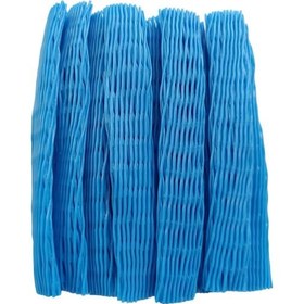 Resim Araç File Seti Süsü 10cm 10'lu Mavi 