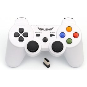 Resim Rush Freeman GW909 Wireless Gamepad Beyaz 