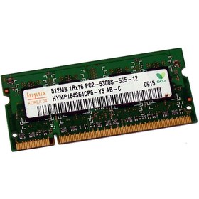 Resim Hynix 512MB Sodimm1Rx16 Memory HYMP164S64CP6-Y5-AB For Laptop PC2 