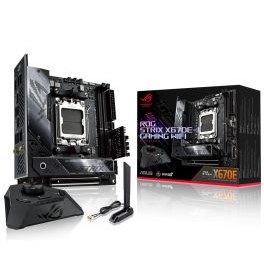 Resim Asus Rog Strix X670E-I Gaming Wi-Fi AMD AM5 DDR5 Mini ITX Anakart 