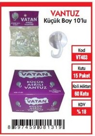 Resim Vatan Vt403 Vantuz Küçük Boy 10 Lu 