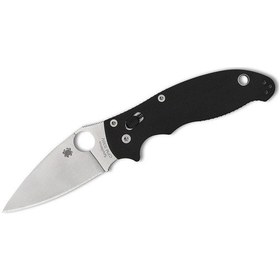 Resim Spyderco Manix 2 Black G-10 Plainedge Çakı Siyah 
