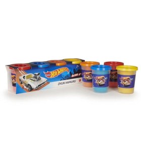 Resim Hot Wheels Oyun Hamuru 4'lü Paket - (4 x 100 gr) GPN19 
