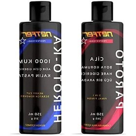 Resim 2'li Kalın Pasta Cila Seti, 2x250 Ml Boyutunda - 