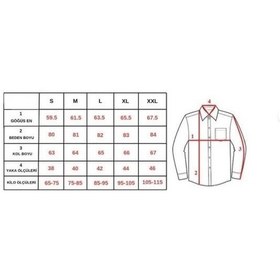 Resim Klasik %100 Cotton Uzun Kollu Terletmeyen Kışlık Flanel Kumaş 2 Renkli Gömlek Regular Kalıp -10515 Gri 