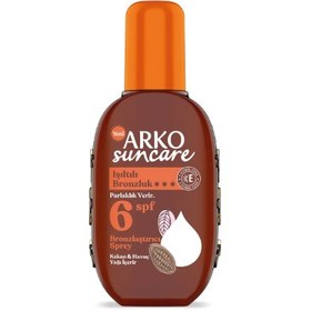 Resim ARKO SUNCARE BRONZLAŞTIRICI SPREY SPF6 220 ML 