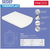 Resim Sedef Thermoplast Yavaş Kapanan Klozet Kapağı 