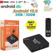 Resim Android 10 Tv Box 2g Ram/32gb Rom İnat Tv Yüklenerek Gönderilir 