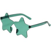 Resim Klassnum Pentagram Yıldız Şekilli Disko Gözlük - Cosplay Ve Moda Aksesuarıyellowother51 Beyaz 