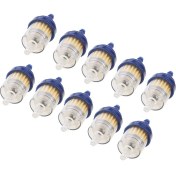 Resim Lnshop Yamaha Moped Scooter Için 10X Gaz Kart Dirt Bike Atv Mavi 6mm (Yurt Dışından) 