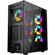 Resim Twisted Minds Tm-210xl-p1 Kp650p 4x12cm Rgb Fan 650w Mesh Gaming Akak0tsm0001 