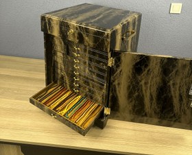 Resim 100’lü Şifreli Ultra Lüks VIP Tespih ve Takı Dolabı 