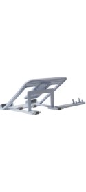 Resim Laptop Macbook Stand Telefon Standlı Ayarlanabilir Kademeli Stand Beyaz 