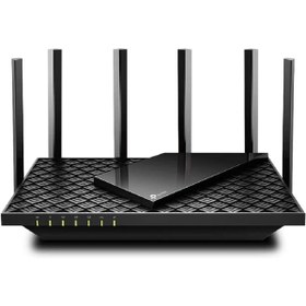 Resim Hepta Collection Archer AX73, AX5400 Çift Bant Gigabit Wi-Fi 6 Router, Fiber Destekli, 4Gbps LAN Portlarıları, 200'de 