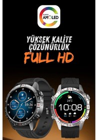 Resim Wearfitpro Hk29 Hero Amoled Gpt Nfc Sesli Asistan Gps Sağlık Spor Yeni Nesil Tüm Özelliklere Sahip Akıllı Saat 