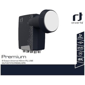 Resim Inverto Premium Uln Octo Sekizli Lnb Full Hd 4K Uyumlu 