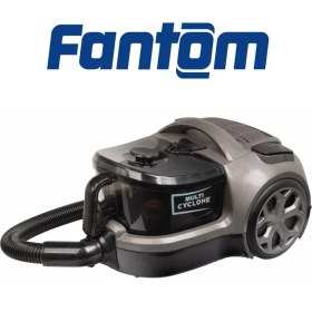 Resim Fantom Carbon CC4500 Cyclone Toz Torbasız Süpürge - 2 L Kilitli Hı-Tech Toz Haznesi, 3 Aşamalı Filtreleme, Hepa Filtre, Yüksek Emiş Gücü, 3 Yıl Garanti, Ergonomik Modern Tasarım, Gri-Siyah 
