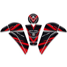 Resim YAMAHA MT25 TANK PAD SET (2020/2024) UYUMLU 03 